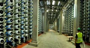 Reverse osmosis in action at the IDE Hadera plant