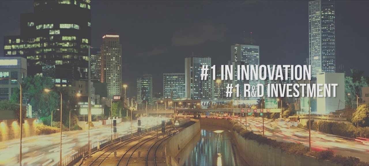Israel is 1st in Innovation, 1st in R&D investment